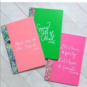 Lilly Pulitzer notebooks brand new